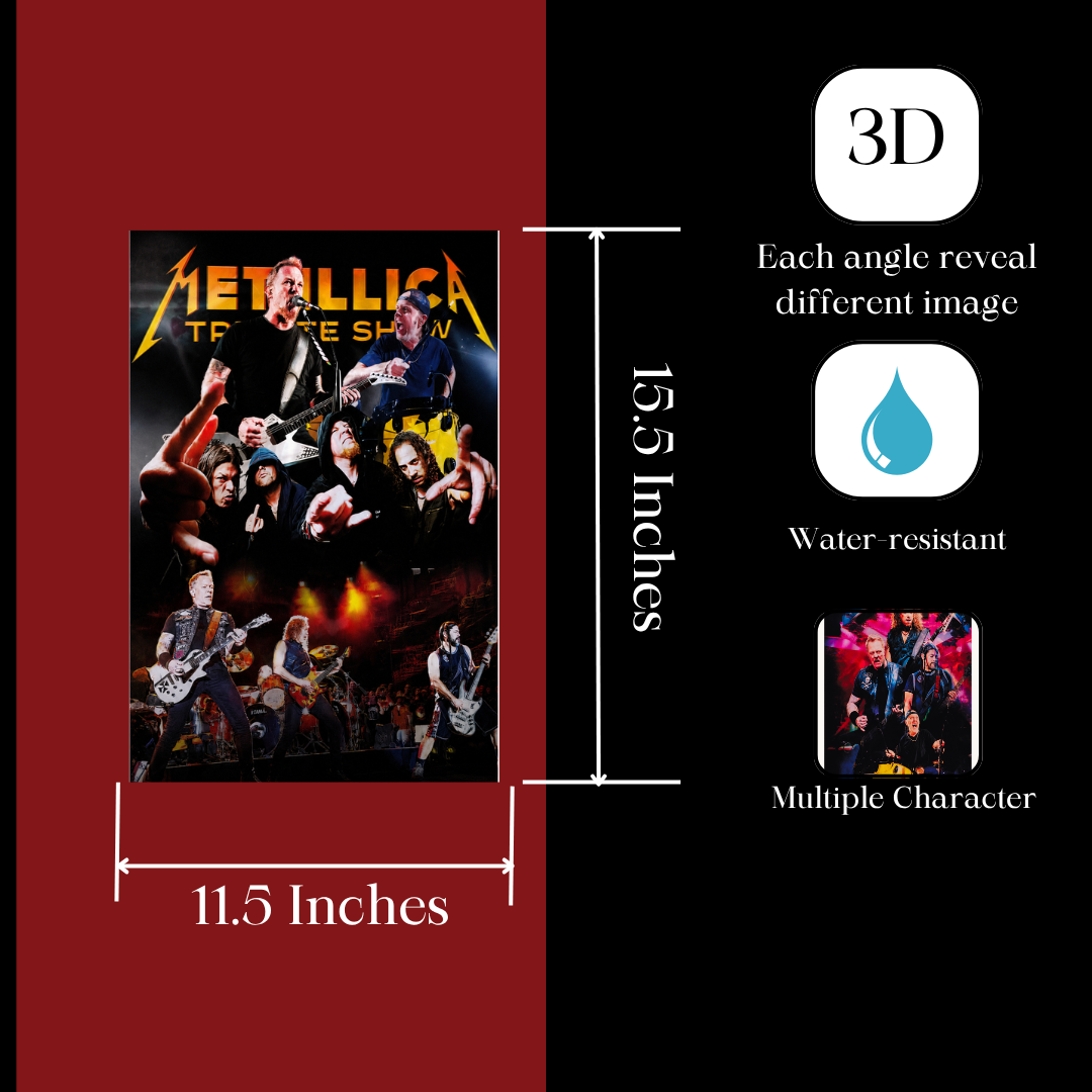 Metallix™ Legendary 3D Wall Art