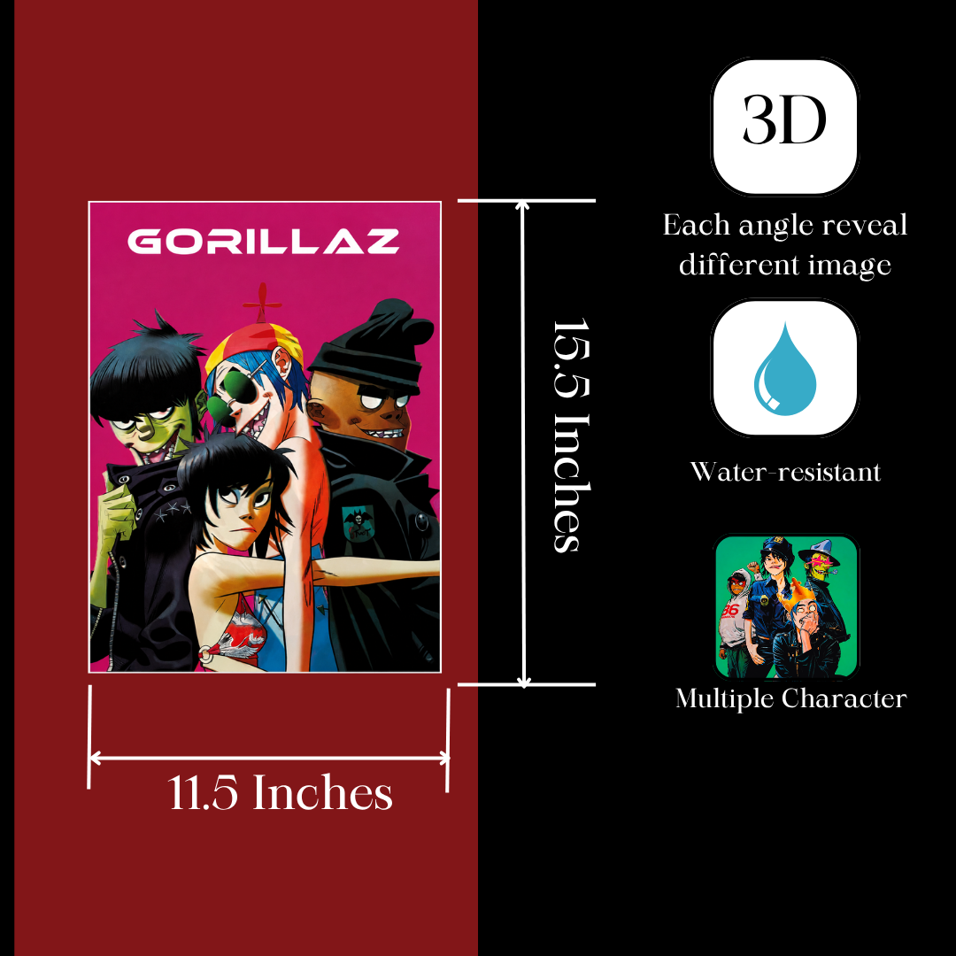 Goriverse™ Premium Lenticular Wall Art