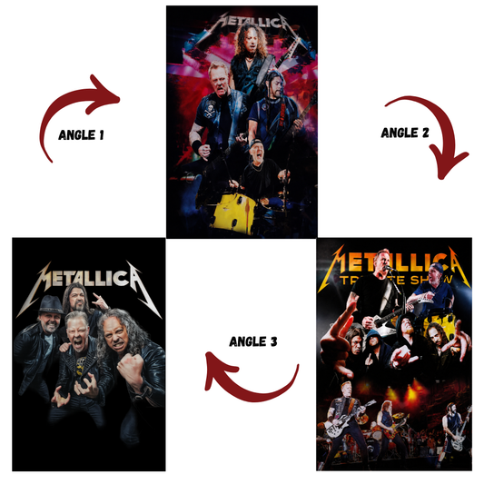 Metallix™ Legendary 3D Wall Art