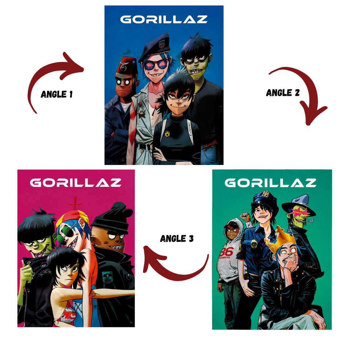 Goriverse™ Premium Lenticular Wall Art